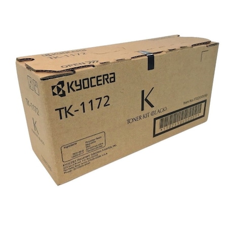 Kyocera Kyocera Black Toner Cartridge, 7,200 Yield TK-1172